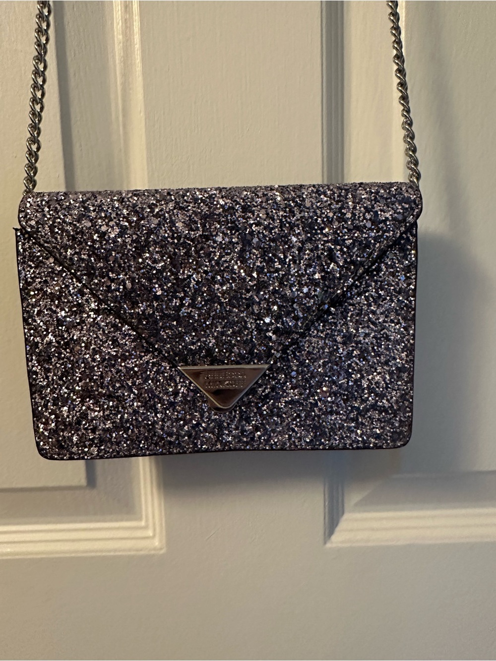 Rebecca Minkoff Molly Glitter Envelope Crossbody Bag – Like New